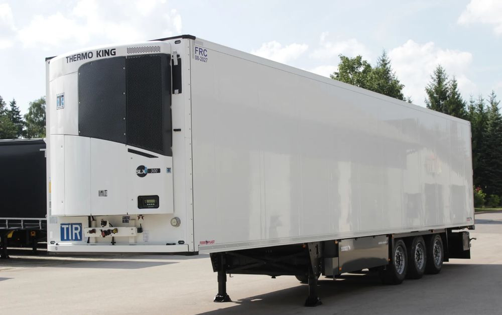 Schmitz Cargobull FP 60 Thermo King SLXi 300 / DOPPELSTOCK / Oś Podnoszona /JAK NOWA / ŚCIANA 7 CM / - Επικαθήμενο ψυγείο: φωτογραφία 1 Schmitz Cargobull FP 60 Thermo King SLXi 300 / DOPPELSTOCK / Oś Podnoszona /JAK NOWA / ŚCIANA 7 CM / - Επικαθήμενο ψυγείο: φωτογραφία 1