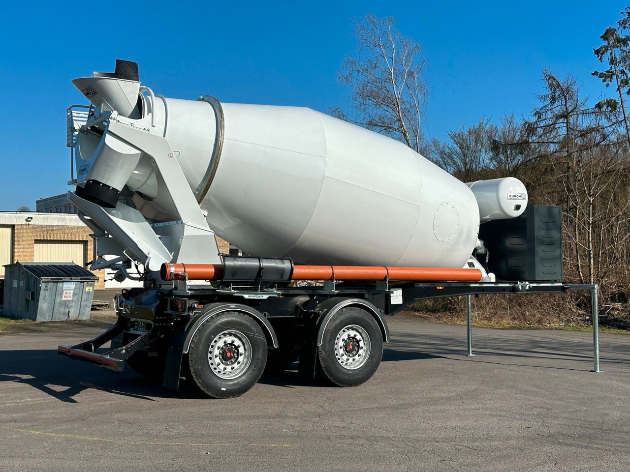 EUROMIX MTP - 10m³ Betonmischer-Auflieger - Μπετονιέρα φορτηγό: φωτογραφία 5 EUROMIX MTP - 10m³ Betonmischer-Auflieger - Μπετονιέρα φορτηγό: φωτογραφία 5
