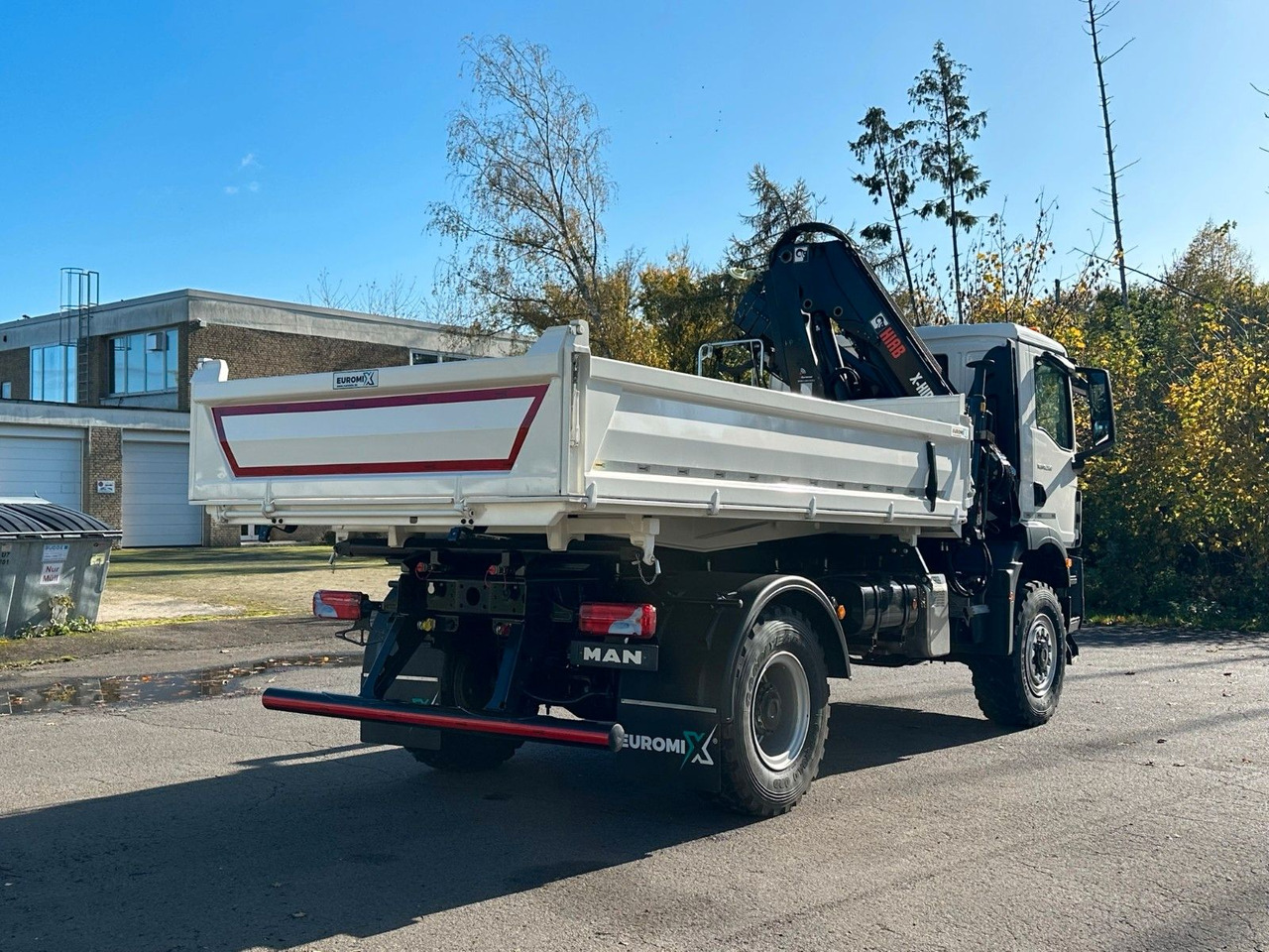 MAN TGM 18.320 4x4 /Singelbereift/einzelbereift Kran - Φορτηγό ανατρεπόμενο, Φορτηγό με γερανό: φωτογραφία 4 MAN TGM 18.320 4x4 /Singelbereift/einzelbereift Kran - Φορτηγό ανατρεπόμενο, Φορτηγό με γερανό: φωτογραφία 4