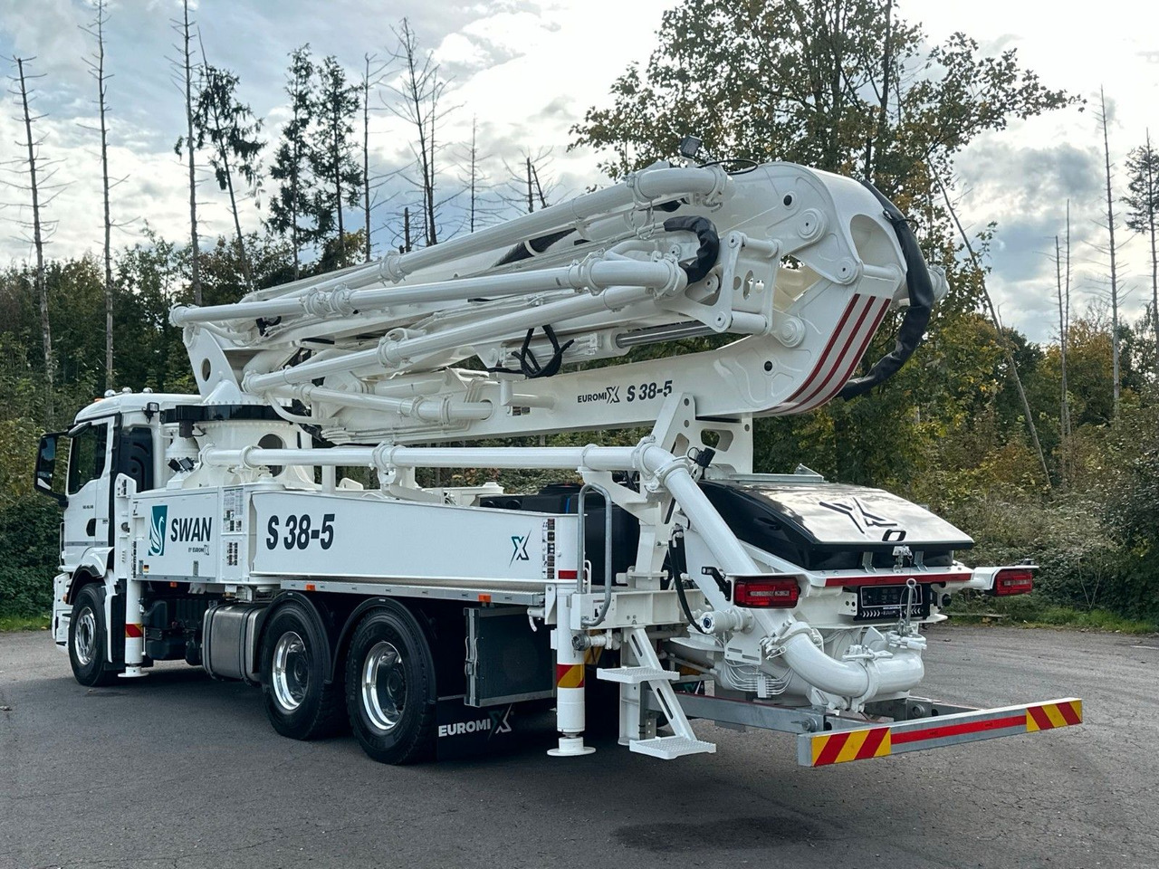 MAN TGS 26.510 6x4 SWAN TSP 38-5 160RZ ( 38m ) - Μπετονιέρα φορτηγό: φωτογραφία 4 MAN TGS 26.510 6x4 SWAN TSP 38-5 160RZ ( 38m ) - Μπετονιέρα φορτηγό: φωτογραφία 4