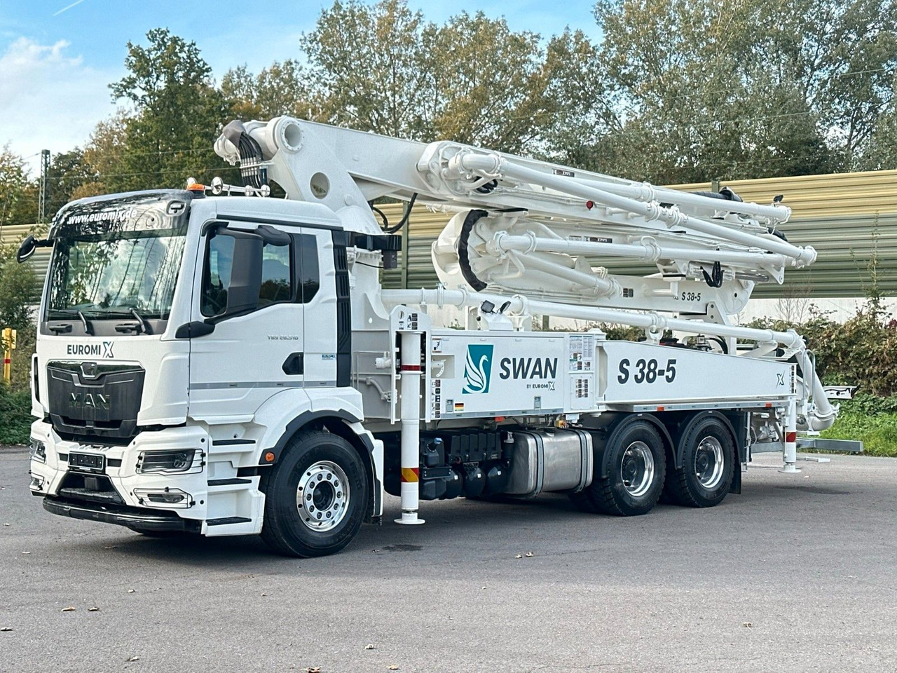 MAN TGS 26.510 6x4 SWAN TSP 38-5 160RZ ( 38m ) - Μπετονιέρα φορτηγό: φωτογραφία 3 MAN TGS 26.510 6x4 SWAN TSP 38-5 160RZ ( 38m ) - Μπετονιέρα φορτηγό: φωτογραφία 3