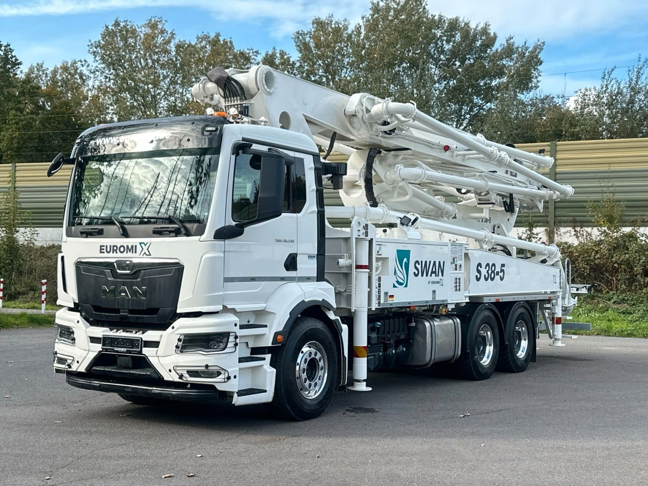 MAN TGS 26.510 6x4 SWAN TSP 38-5 160RZ ( 38m ) - Μπετονιέρα φορτηγό: φωτογραφία 2 MAN TGS 26.510 6x4 SWAN TSP 38-5 160RZ ( 38m ) - Μπετονιέρα φορτηγό: φωτογραφία 2