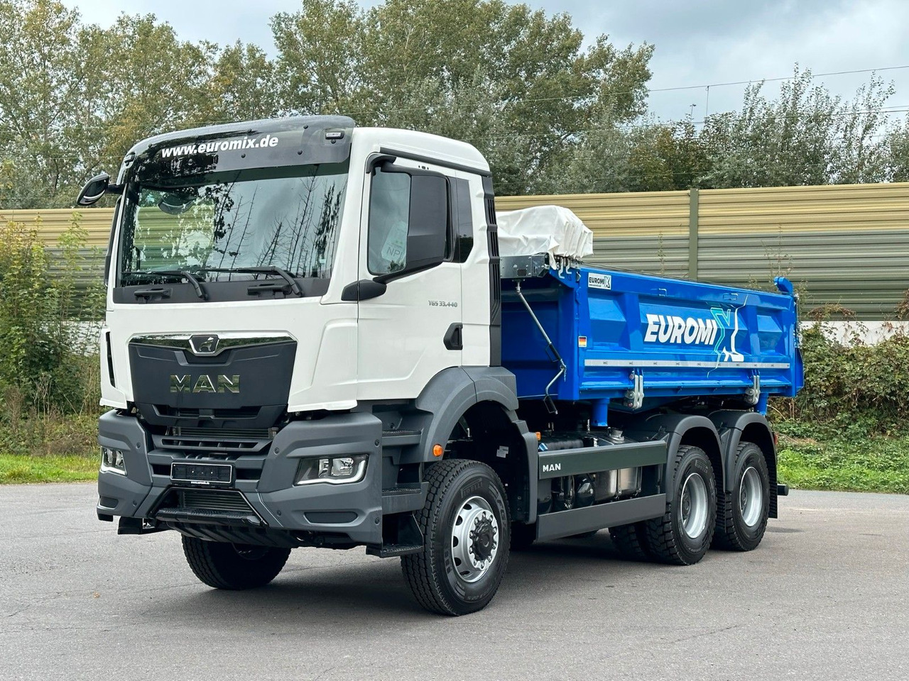 MAN TGS 33.440 6x6 /Euro6 3-Seiten-Kipper EuromixMTP - Φορτηγό ανατρεπόμενο: φωτογραφία 1 MAN TGS 33.440 6x6 /Euro6 3-Seiten-Kipper EuromixMTP - Φορτηγό ανατρεπόμενο: φωτογραφία 1