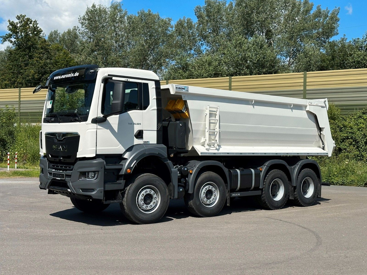 MAN TGS 37.520 8x4 EuromixMTP Mulden Kipper - Φορτηγό ανατρεπόμενο: φωτογραφία 1 MAN TGS 37.520 8x4 EuromixMTP Mulden Kipper - Φορτηγό ανατρεπόμενο: φωτογραφία 1