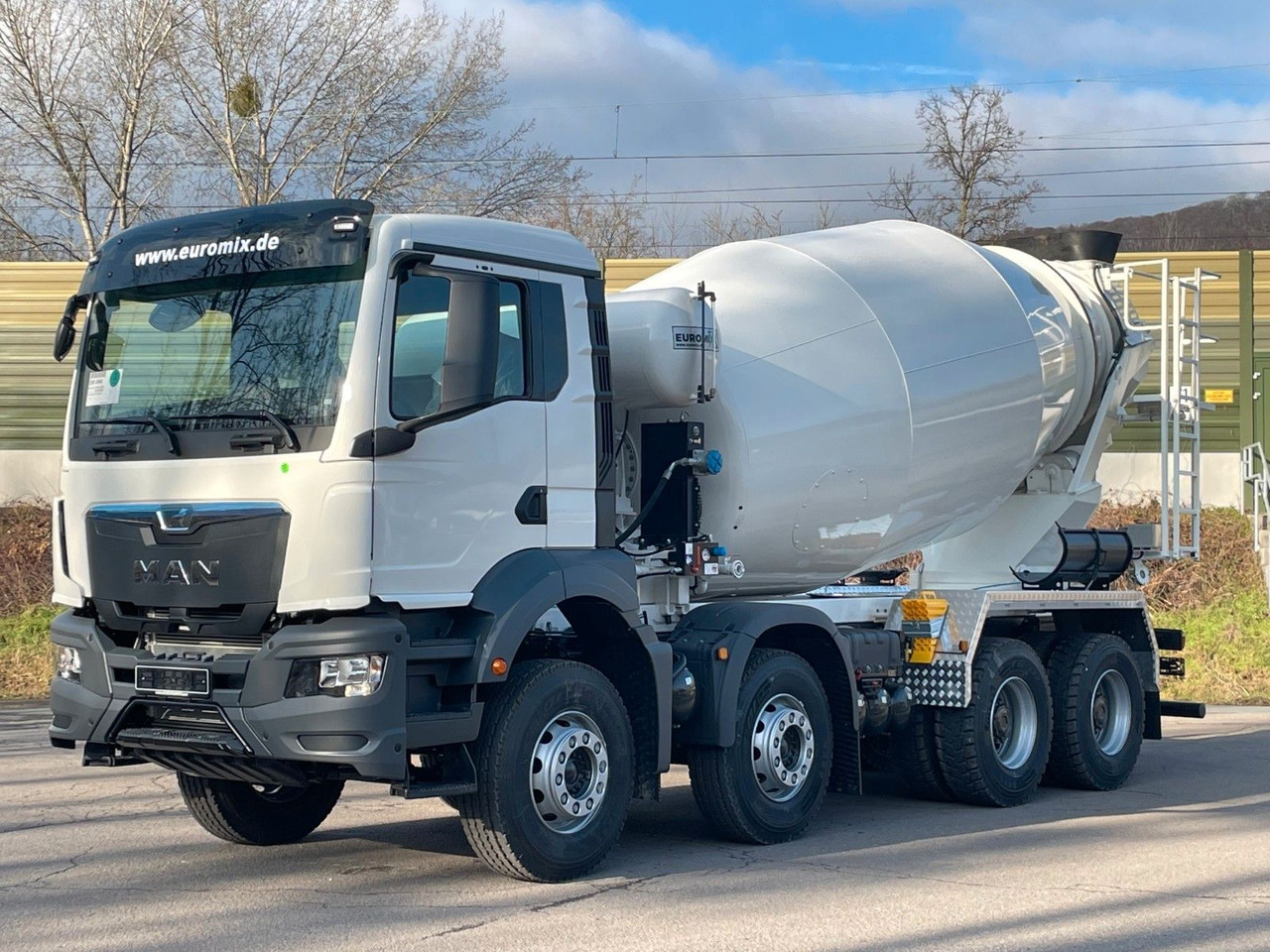 MAN TGS 41.400 8x4 / EuromixMTP EM 12m³ R / EURO 2 - Μπετονιέρα φορτηγό: φωτογραφία 3 MAN TGS 41.400 8x4 / EuromixMTP EM 12m³ R / EURO 2 - Μπετονιέρα φορτηγό: φωτογραφία 3