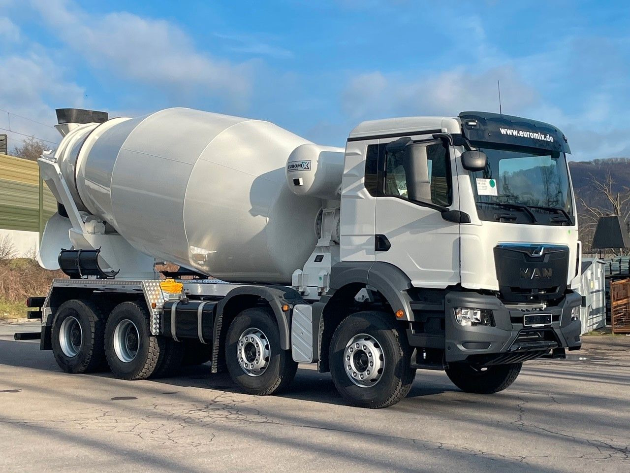 MAN TGS 41.400 8x4 / EuromixMTP EM 12m³ R / EURO 2 - Μπετονιέρα φορτηγό: φωτογραφία 1 MAN TGS 41.400 8x4 / EuromixMTP EM 12m³ R / EURO 2 - Μπετονιέρα φορτηγό: φωτογραφία 1