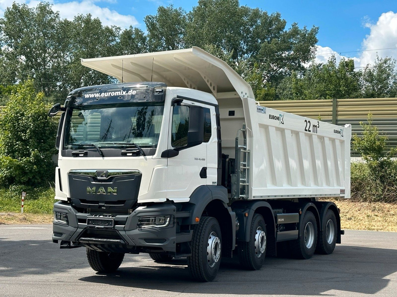 MAN TGS 41.440 8x4 EuromixMTP 22m³ Eckige Mulde - Φορτηγό ανατρεπόμενο: φωτογραφία 2 MAN TGS 41.440 8x4 EuromixMTP 22m³ Eckige Mulde - Φορτηγό ανατρεπόμενο: φωτογραφία 2