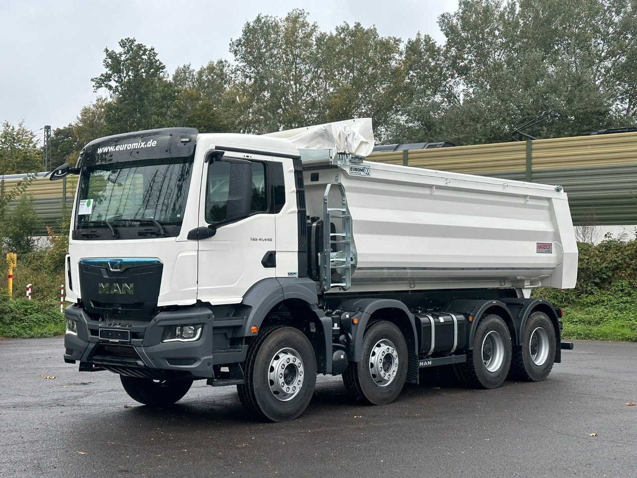 MAN TGS 41.440 BB 8X4 Euromix Mulden Kipper HARDOX - Φορτηγό ανατρεπόμενο: φωτογραφία 2 MAN TGS 41.440 BB 8X4 Euromix Mulden Kipper HARDOX - Φορτηγό ανατρεπόμενο: φωτογραφία 2