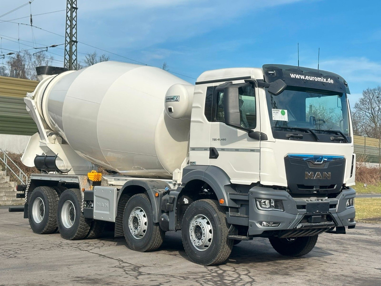 MAN TGS 41.480 8x4 /Euro6e Euromix EM 12 R - Μπετονιέρα φορτηγό: φωτογραφία 1 MAN TGS 41.480 8x4 /Euro6e Euromix EM 12 R - Μπετονιέρα φορτηγό: φωτογραφία 1