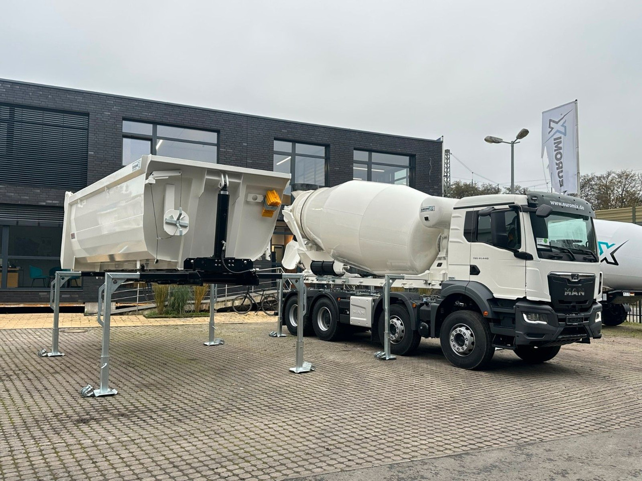 MAN TGS 41.480 8x4 WECHSELSYSTEM KIPPER+MISCHER - Μπετονιέρα φορτηγό: φωτογραφία 1 MAN TGS 41.480 8x4 WECHSELSYSTEM KIPPER+MISCHER - Μπετονιέρα φορτηγό: φωτογραφία 1