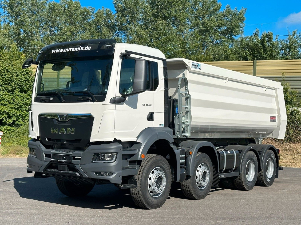 MAN TGS 41.480 BB 8X4 Euromix Mulden Kipper HARDOX - Φορτηγό ανατρεπόμενο: φωτογραφία 2 MAN TGS 41.480 BB 8X4 Euromix Mulden Kipper HARDOX - Φορτηγό ανατρεπόμενο: φωτογραφία 2