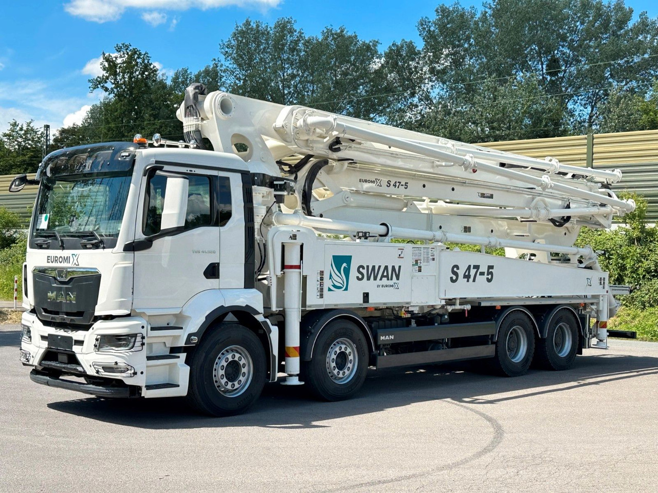 MAN TGS 41.520 8x4 SWAN TSP 47-5 160RZ ( 47m ) - Αντλία σκυροδέματος: φωτογραφία 2 MAN TGS 41.520 8x4 SWAN TSP 47-5 160RZ ( 47m ) - Αντλία σκυροδέματος: φωτογραφία 2