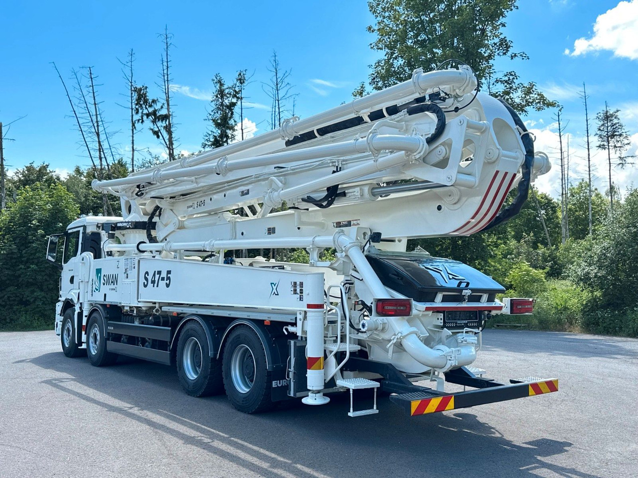 MAN TGS 41.520 8x4 SWAN TSP 47-5 160RZ ( 47m ) - Μπετονιέρα φορτηγό: φωτογραφία 4 MAN TGS 41.520 8x4 SWAN TSP 47-5 160RZ ( 47m ) - Μπετονιέρα φορτηγό: φωτογραφία 4
