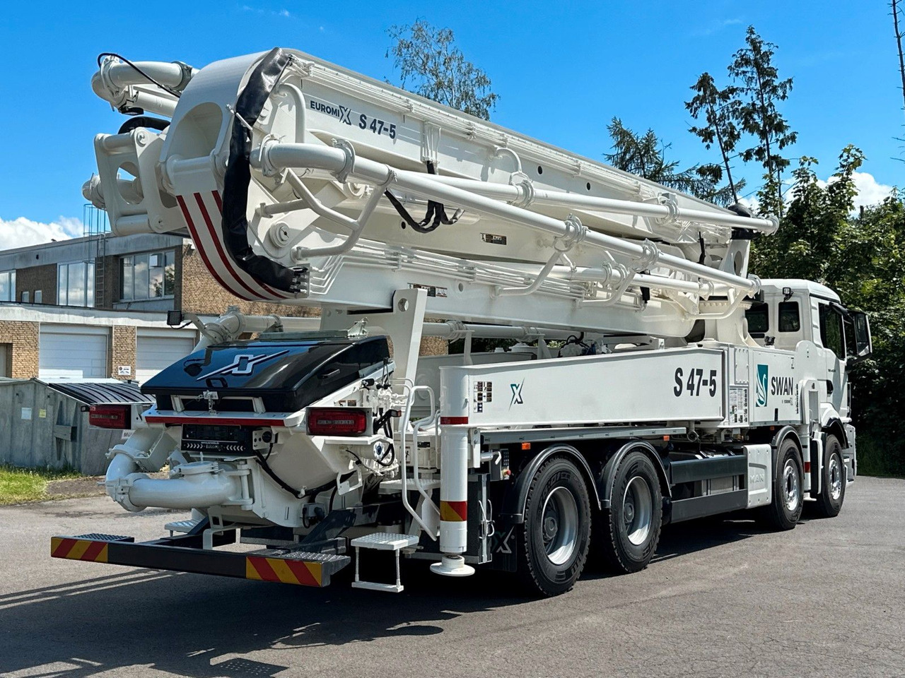 MAN TGS 41.520 8x4 SWAN TSP 47-5 160RZ ( 47m ) - Αντλία σκυροδέματος: φωτογραφία 5 MAN TGS 41.520 8x4 SWAN TSP 47-5 160RZ ( 47m ) - Αντλία σκυροδέματος: φωτογραφία 5