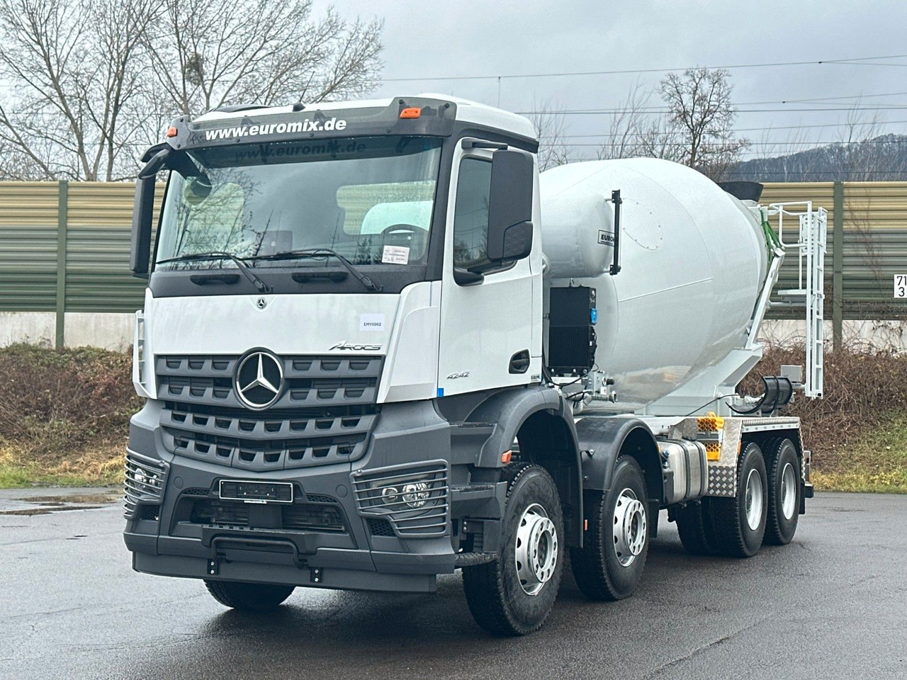 Mercedes-Benz AROCS 5 4242 8x4 Euro5 EuromixMTP EM 12m R - Μπετονιέρα φορτηγό: φωτογραφία 2 Mercedes-Benz AROCS 5 4242 8x4 Euro5 EuromixMTP EM 12m R - Μπετονιέρα φορτηγό: φωτογραφία 2