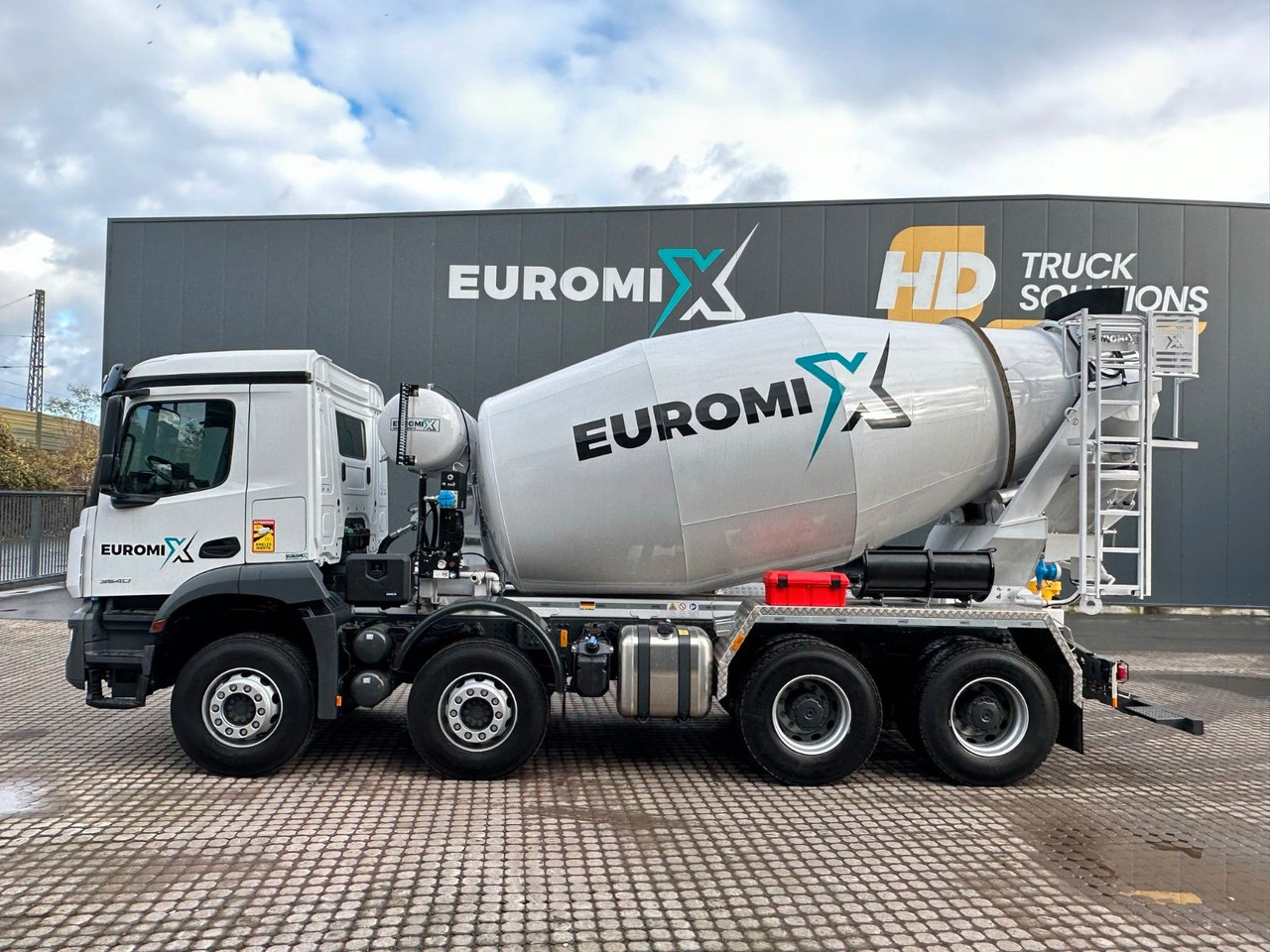 Mercedes-Benz Arocs 5 3540 8x4 EURO 6e EuromixMTP EM 9 L - Μπετονιέρα φορτηγό: φωτογραφία 3 Mercedes-Benz Arocs 5 3540 8x4 EURO 6e EuromixMTP EM 9 L - Μπετονιέρα φορτηγό: φωτογραφία 3