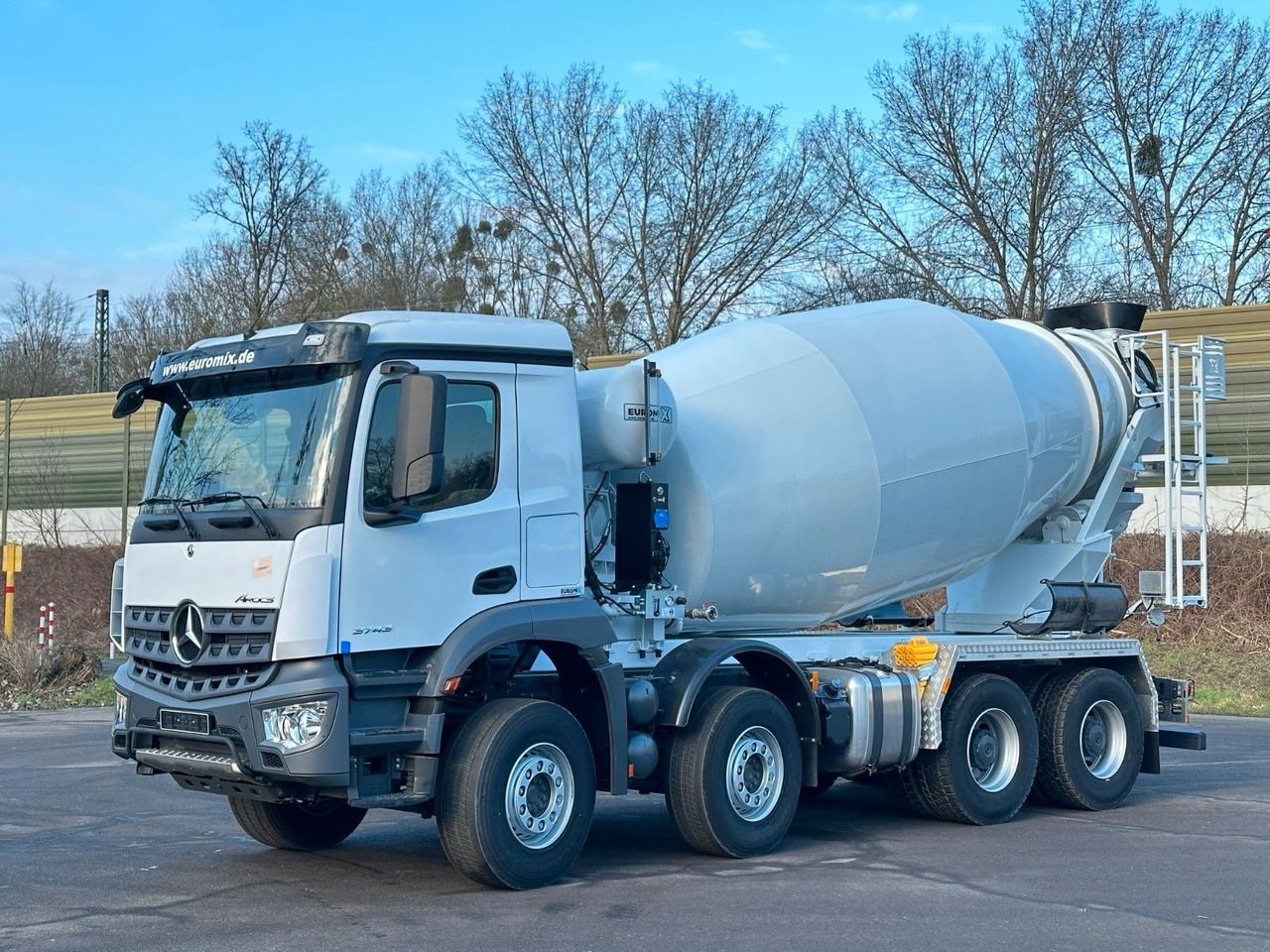 Mercedes-Benz Arocs 5 3743 8X4 / Euro6e EuromixMTP EM 10 L - Μπετονιέρα φορτηγό: φωτογραφία 1 Mercedes-Benz Arocs 5 3743 8X4 / Euro6e EuromixMTP EM 10 L - Μπετονιέρα φορτηγό: φωτογραφία 1