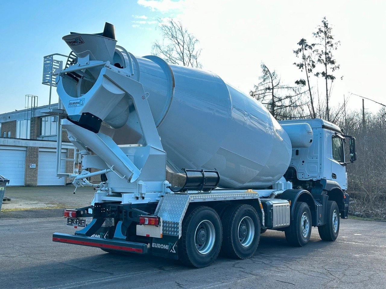 Mercedes-Benz Arocs 5 3743 8X4 / Euro6e EuromixMTP EM 10 L - Μπετονιέρα φορτηγό: φωτογραφία 5 Mercedes-Benz Arocs 5 3743 8X4 / Euro6e EuromixMTP EM 10 L - Μπετονιέρα φορτηγό: φωτογραφία 5