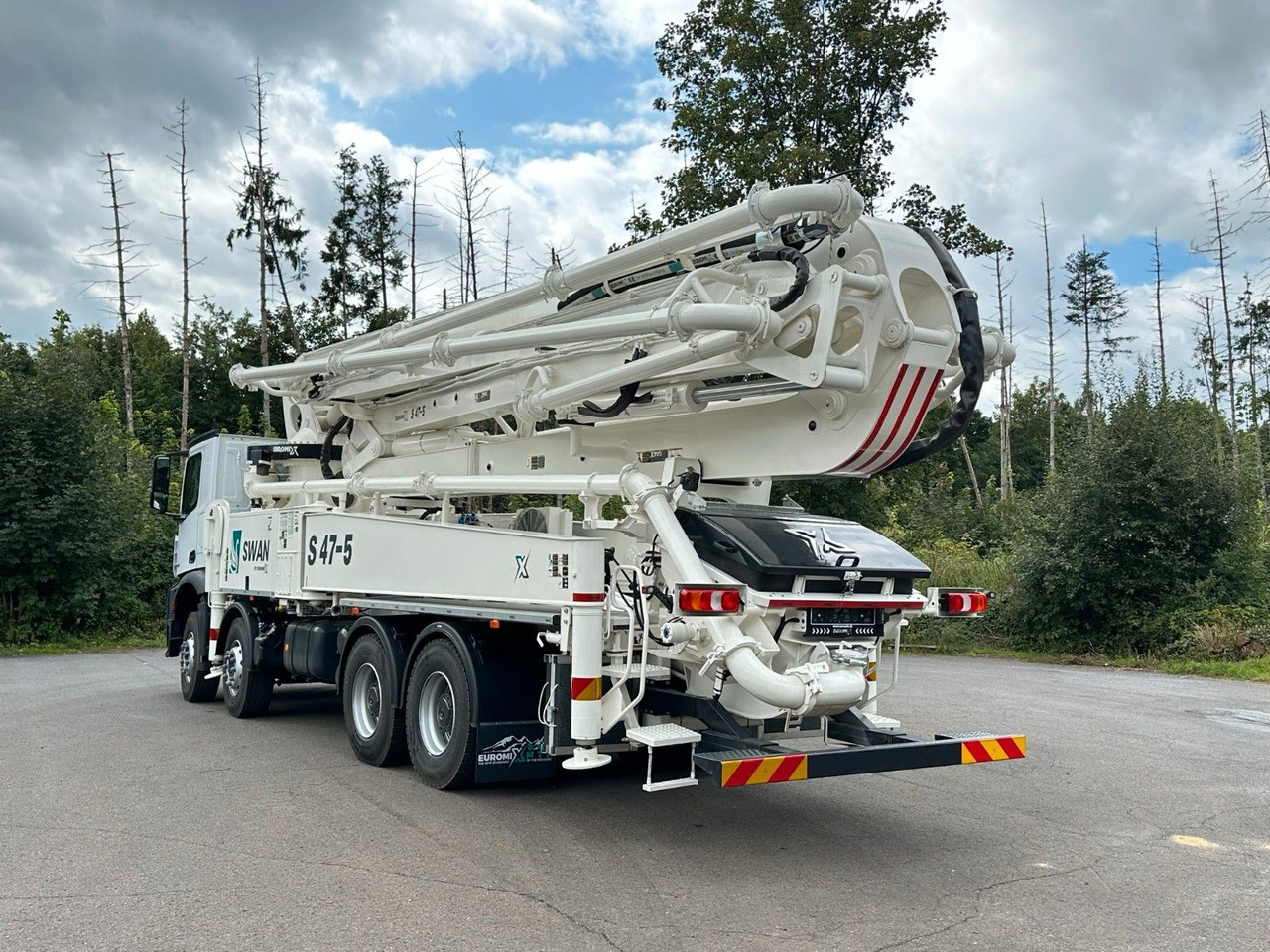 Mercedes-Benz Arocs 5 4142 8x4 SWAN TSP 47-5 160RZ ( 47m ) - Αντλία σκυροδέματος: φωτογραφία 5 Mercedes-Benz Arocs 5 4142 8x4 SWAN TSP 47-5 160RZ ( 47m ) - Αντλία σκυροδέματος: φωτογραφία 5