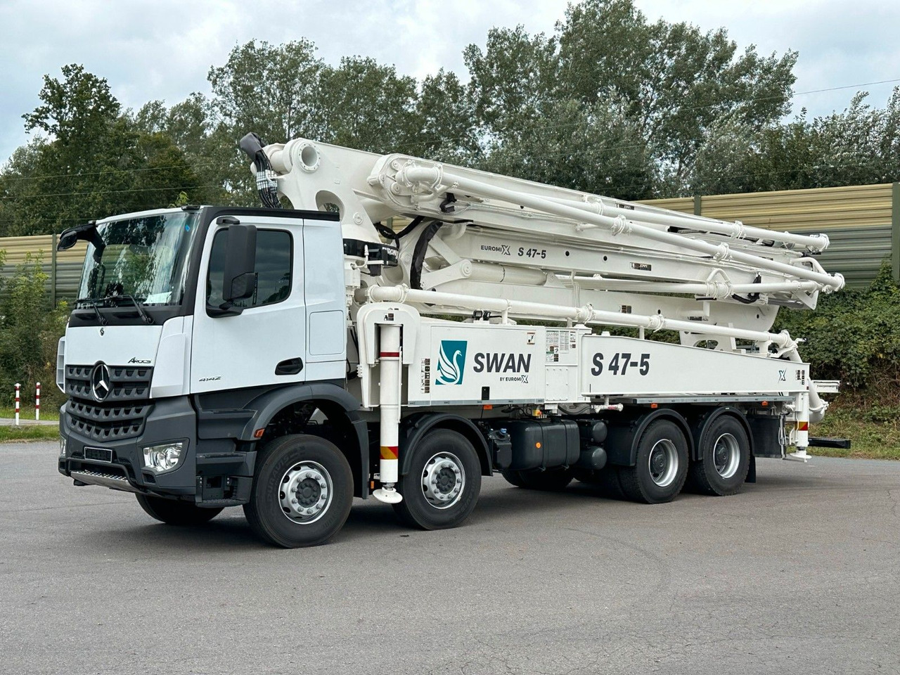 Mercedes-Benz Arocs 5 4142 8x4 SWAN TSP 47-5 160RZ ( 47m ) - Αντλία σκυροδέματος: φωτογραφία 1 Mercedes-Benz Arocs 5 4142 8x4 SWAN TSP 47-5 160RZ ( 47m ) - Αντλία σκυροδέματος: φωτογραφία 1