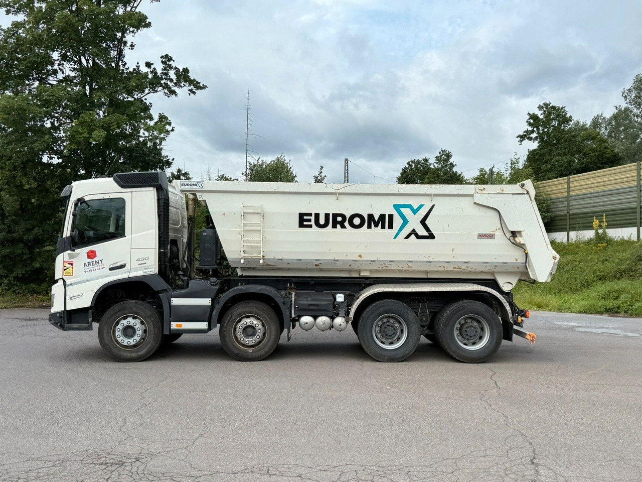 Volvo FMX 430 8X4 EuromixMTP 16m³ Hydraulische Klappe - Φορτηγό ανατρεπόμενο: φωτογραφία 3 Volvo FMX 430 8X4 EuromixMTP 16m³ Hydraulische Klappe - Φορτηγό ανατρεπόμενο: φωτογραφία 3