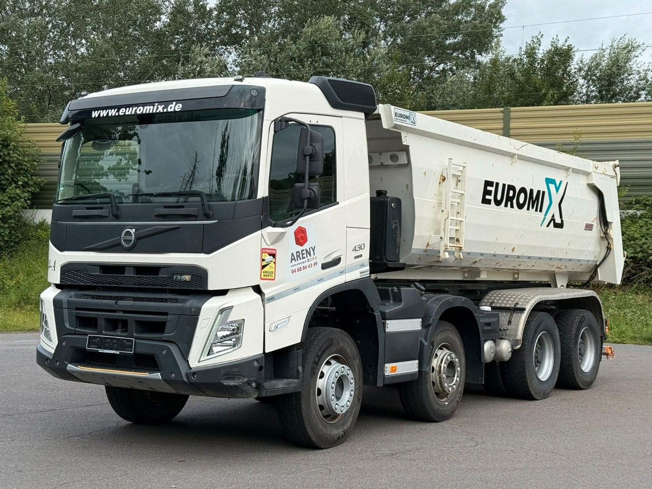 Volvo FMX 430 8X4 EuromixMTP 16m³ Hydraulische Klappe - Φορτηγό ανατρεπόμενο: φωτογραφία 3 Volvo FMX 430 8X4 EuromixMTP 16m³ Hydraulische Klappe - Φορτηγό ανατρεπόμενο: φωτογραφία 3