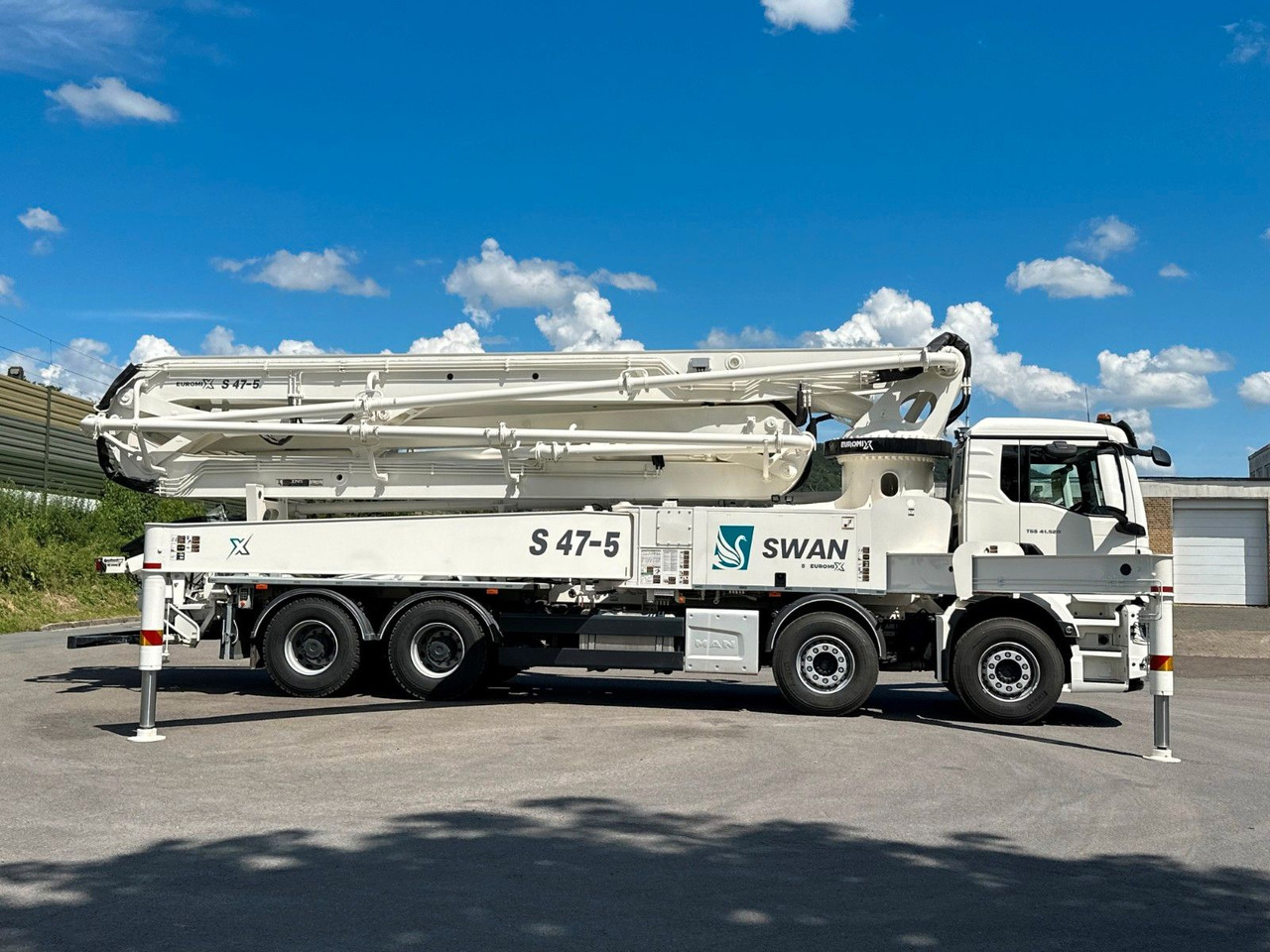 Volvo FMX 500 8x4 SWAN 47m Betonpumpe EuromixMTP - Αντλία σκυροδέματος: φωτογραφία 3 Volvo FMX 500 8x4 SWAN 47m Betonpumpe EuromixMTP - Αντλία σκυροδέματος: φωτογραφία 3
