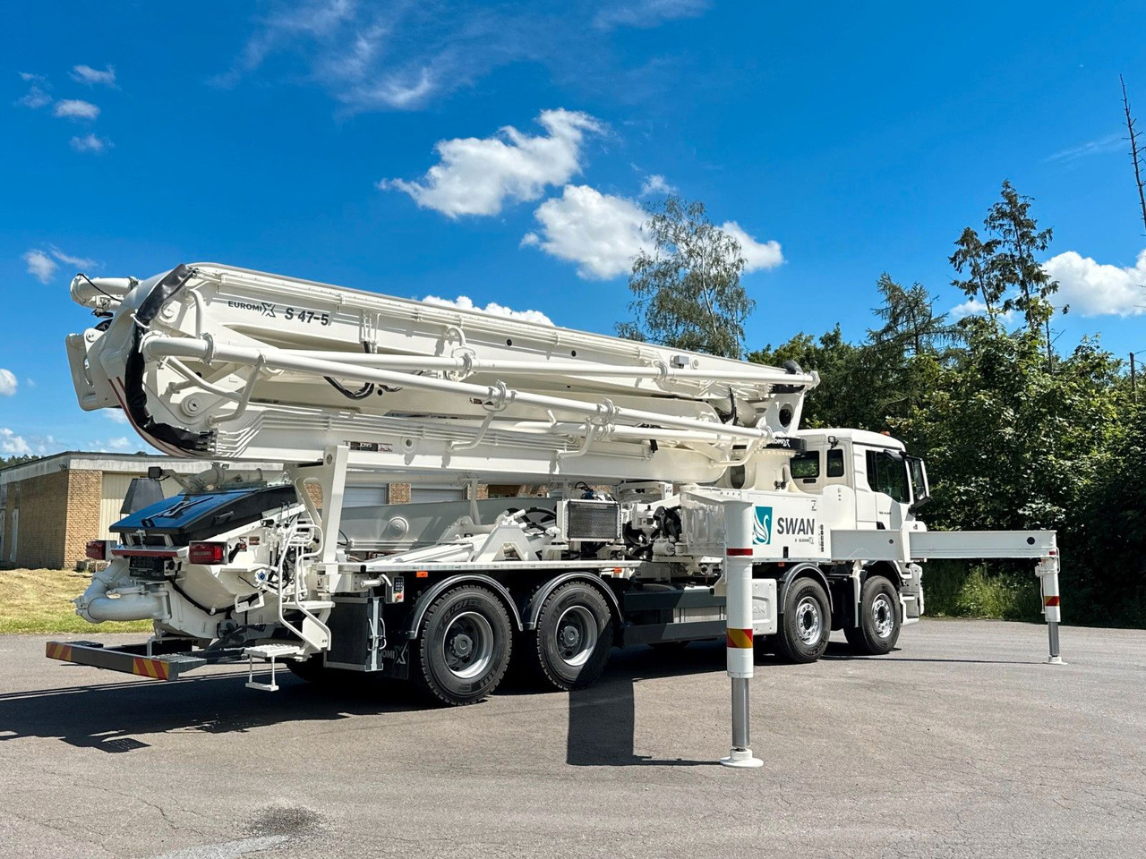Volvo FMX 500 8x4 SWAN 47m Betonpumpe EuromixMTP - Αντλία σκυροδέματος: φωτογραφία 4 Volvo FMX 500 8x4 SWAN 47m Betonpumpe EuromixMTP - Αντλία σκυροδέματος: φωτογραφία 4