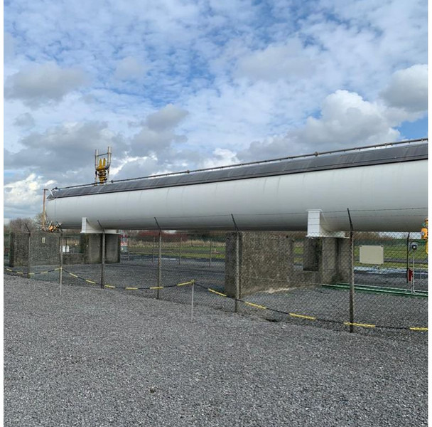 200m3 stationary gastank Gas, LPG, GPL, GAZ, Propane with Sun roof and appendages Used Tank ID 1.209 - Ρεζερβουάρ καυσίμου: φωτογραφία 1 200m3 stationary gastank Gas, LPG, GPL, GAZ, Propane with Sun roof and appendages Used Tank ID 1.209 - Ρεζερβουάρ καυσίμου: φωτογραφία 1