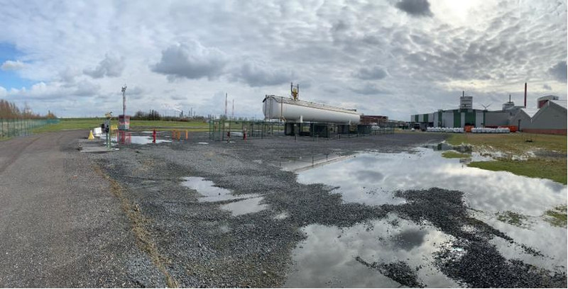 200m3 stationary gastank Gas, LPG, GPL, GAZ, Propane with Sun roof and appendages Used Tank ID 1.209 - Ρεζερβουάρ καυσίμου: φωτογραφία 5 200m3 stationary gastank Gas, LPG, GPL, GAZ, Propane with Sun roof and appendages Used Tank ID 1.209 - Ρεζερβουάρ καυσίμου: φωτογραφία 5