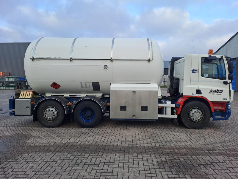 DAF FAN CF75. 6x2 -24030 L Gas tank truck -Gas, Gaz, LPG, GPL, Propane, Butane tank, Gastank ID 2.166 Rootselaar, flowmeter, pump, sunroof on tank - Φορτηγό βυτιοφόρο: φωτογραφία 1 DAF FAN CF75. 6x2 -24030 L Gas tank truck -Gas, Gaz, LPG, GPL, Propane, Butane tank, Gastank ID 2.166 Rootselaar, flowmeter, pump, sunroof on tank - Φορτηγό βυτιοφόρο: φωτογραφία 1