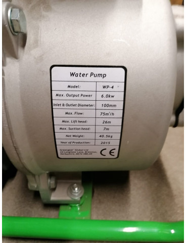Greengear WaterPump-4, 6.0kw 75m3/h +gas hose+ regulator - Αντλία νερού: φωτογραφία 2 Greengear WaterPump-4, 6.0kw 75m3/h +gas hose+ regulator - Αντλία νερού: φωτογραφία 2