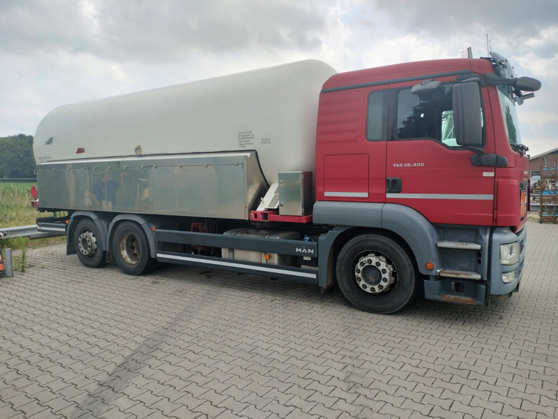 MAN TGS 26.400 6x2-4 LL 26900 Liter Gas tank truck ID 2.168 Rootselaar, flowmeter, pump - Φορτηγό βυτιοφόρο: φωτογραφία 1 MAN TGS 26.400 6x2-4 LL 26900 Liter Gas tank truck ID 2.168 Rootselaar, flowmeter, pump - Φορτηγό βυτιοφόρο: φωτογραφία 1