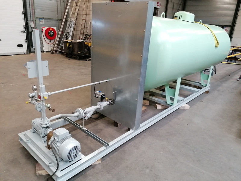 New skid installation 4850 L (4.8 m3) different setups multiple pieces available for sale Gas, lpg, gpl, gaz, propane, butane propane refilling station is used to refill cylinders, suitable for limited land and space. - Δεξαμενή αποθήκευσης: φωτογραφία 1 New skid installation 4850 L (4.8 m3) different setups multiple pieces available for sale Gas, lpg, gpl, gaz, propane, butane propane refilling station is used to refill cylinders, suitable for limited land and space. - Δεξαμενή αποθήκευσης: φωτογραφία 1