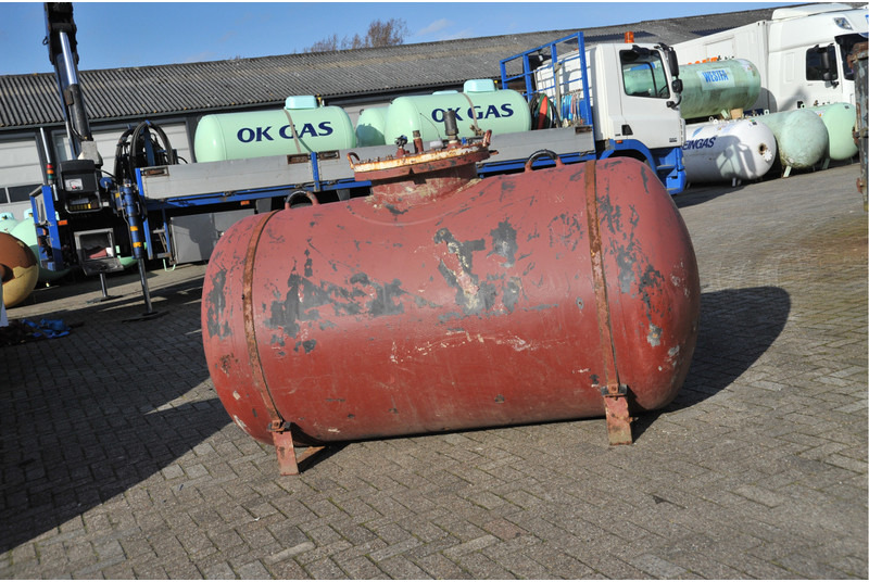 Ρεζερβουάρ καυσίμου για Φορτηγό Visser 2700L(1,35 ton) Gas tanks - Gas, Gaz, LPG, GPL, Propane, Butane tanks Underground Used Tanks ID 1.004: φωτογραφία 1