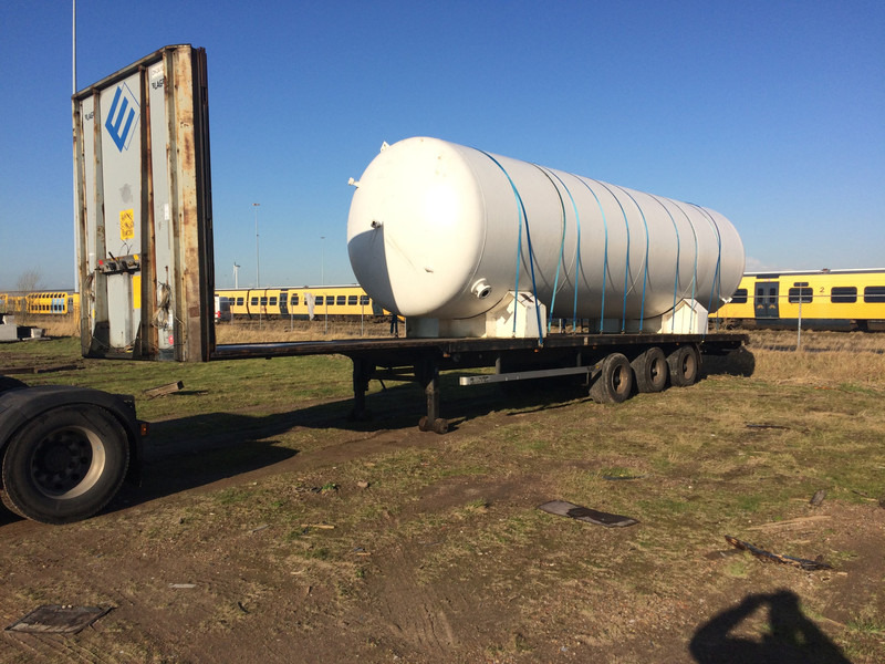 Visser 50m3 (25ton) gastank stationary gastank On flatbed trailer - Gas, Gaz, LPG, GPL, Propane, Butane ID 1.018 - Ρεζερβουάρ καυσίμου: φωτογραφία 2 Visser 50m3 (25ton) gastank stationary gastank On flatbed trailer - Gas, Gaz, LPG, GPL, Propane, Butane ID 1.018 - Ρεζερβουάρ καυσίμου: φωτογραφία 2