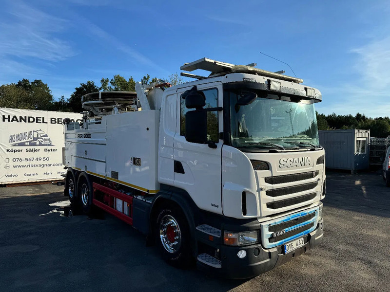Scania G440 6x2*4, Euro 6, Wiedemann Super 2000 (6+4,5m3) + Recycler, 2013 - Όχημα εκκένωσης βόθρων: φωτογραφία 1 Scania G440 6x2*4, Euro 6, Wiedemann Super 2000 (6+4,5m3) + Recycler, 2013 - Όχημα εκκένωσης βόθρων: φωτογραφία 1