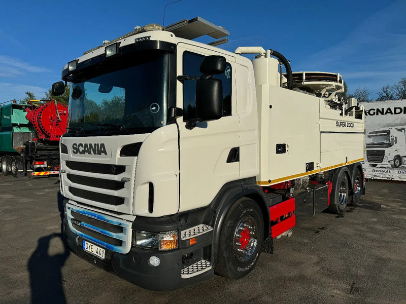 Scania G440 6x2*4, Euro 6, Wiedemann Super 2000 (6+4,5m3) + Recycler, 2013 - Όχημα εκκένωσης βόθρων: φωτογραφία 3 Scania G440 6x2*4, Euro 6, Wiedemann Super 2000 (6+4,5m3) + Recycler, 2013 - Όχημα εκκένωσης βόθρων: φωτογραφία 3