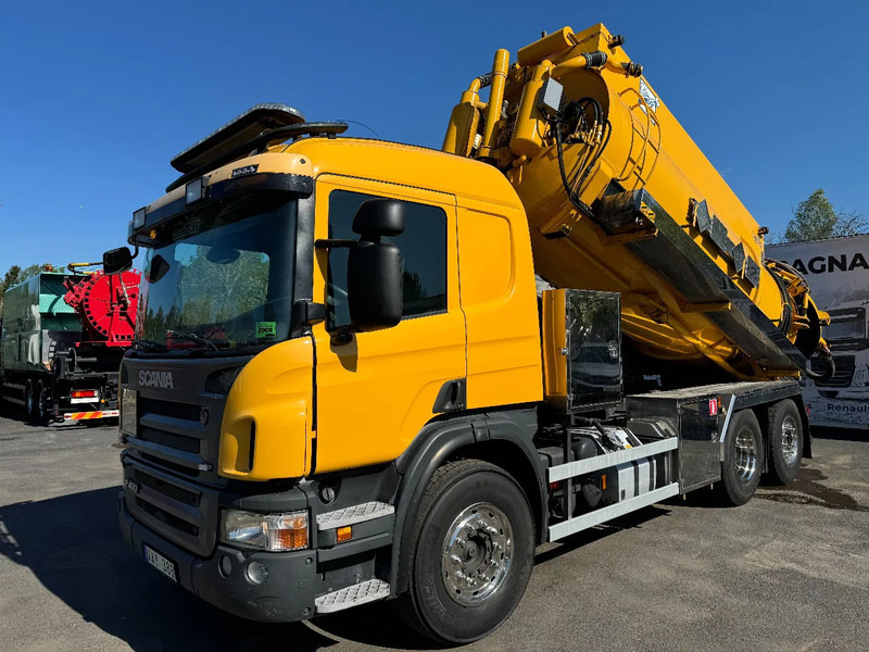 Scania P400 ADR, Combi Vacuum/Pressure 14m3 (2+4+8), 2009 - Όχημα εκκένωσης βόθρων: φωτογραφία 3 Scania P400 ADR, Combi Vacuum/Pressure 14m3 (2+4+8), 2009 - Όχημα εκκένωσης βόθρων: φωτογραφία 3