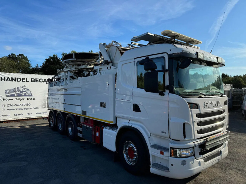 Scania R480 8x4, Wiedemann Super 2000 (10+6m3) + Recycler, Euro 6, 2013 - Όχημα εκκένωσης βόθρων: φωτογραφία 2 Scania R480 8x4, Wiedemann Super 2000 (10+6m3) + Recycler, Euro 6, 2013 - Όχημα εκκένωσης βόθρων: φωτογραφία 2