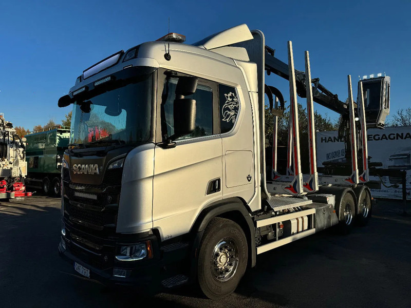 Scania R730 V8 6X4, Retarder, Timber-truck + Kesla L2009, 2020 - Φορτηγό ξυλείας, Φορτηγό με γερανό: φωτογραφία 4 Scania R730 V8 6X4, Retarder, Timber-truck + Kesla L2009, 2020 - Φορτηγό ξυλείας, Φορτηγό με γερανό: φωτογραφία 4