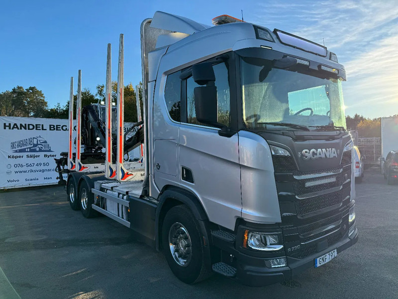 Scania R730 V8 6X4, Retarder, Timber-truck + Kesla L2009, 2020 - Φορτηγό ξυλείας, Φορτηγό με γερανό: φωτογραφία 2 Scania R730 V8 6X4, Retarder, Timber-truck + Kesla L2009, 2020 - Φορτηγό ξυλείας, Φορτηγό με γερανό: φωτογραφία 2