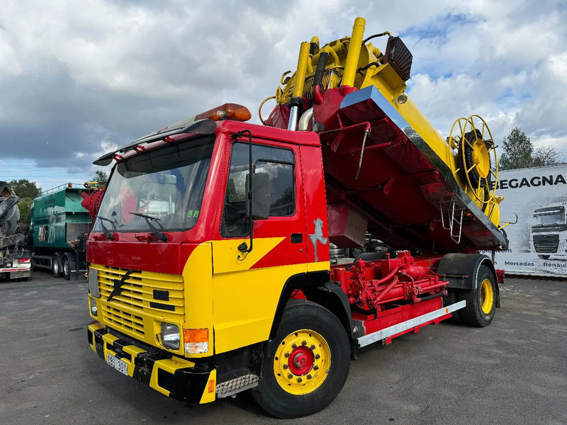Volvo FL 10.320 4x2, Tipper 12m3 Sludge & Flushing Truck, with remote control, YM: 1990 - Όχημα εκκένωσης βόθρων: φωτογραφία 3 Volvo FL 10.320 4x2, Tipper 12m3 Sludge & Flushing Truck, with remote control, YM: 1990 - Όχημα εκκένωσης βόθρων: φωτογραφία 3