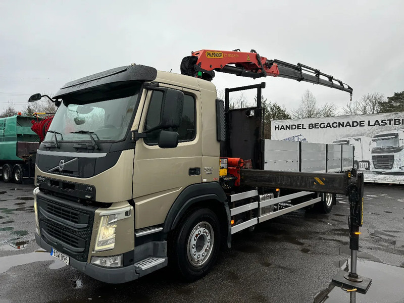 Volvo FM 11.330 4x2, Flatbed-truck with 18t/m Crane, 2014 - Φορτηγό με ανοιχτή καρότσα, Φορτηγό με γερανό: φωτογραφία 3 Volvo FM 11.330 4x2, Flatbed-truck with 18t/m Crane, 2014 - Φορτηγό με ανοιχτή καρότσα, Φορτηγό με γερανό: φωτογραφία 3