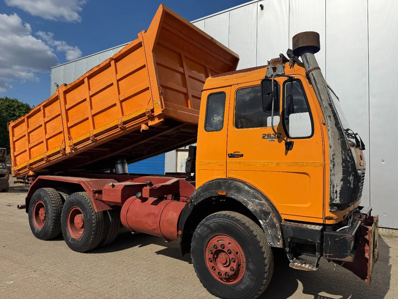 Mercedes-Benz NG 2632 V10 **TIPPER-BENNE-KIPPER-TOPSHAPE** - Φορτηγό ανατρεπόμενο: φωτογραφία 1 Mercedes-Benz NG 2632 V10 **TIPPER-BENNE-KIPPER-TOPSHAPE** - Φορτηγό ανατρεπόμενο: φωτογραφία 1