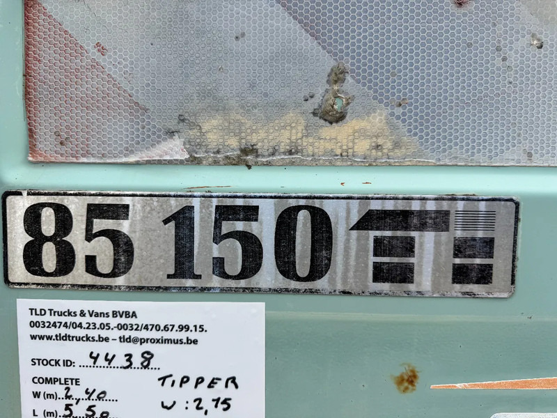 Φορτηγό ανατρεπόμενο Renault Midliner **85-150 4X4-DUMPTRUCK-BENNE**: φωτογραφία 20