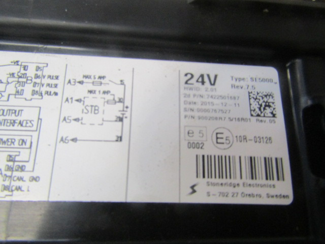 DAF LF 220 EURO 6 DIGITAL TACHO EXAKT DUO TYPE S1-5000 - Καμπίνα και εσωτερικό για Φορτηγό: φωτογραφία 2 DAF LF 220 EURO 6 DIGITAL TACHO EXAKT DUO TYPE S1-5000 - Καμπίνα και εσωτερικό για Φορτηγό: φωτογραφία 2