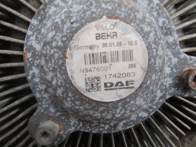 DAF XF 105 460 (MX340SI) VISCUSS FAN COMPLETE P/NO 1742083 - Κινητήρας και ανταλλακτικά για Φορτηγό: φωτογραφία 2 DAF XF 105 460 (MX340SI) VISCUSS FAN COMPLETE P/NO 1742083 - Κινητήρας και ανταλλακτικά για Φορτηγό: φωτογραφία 2