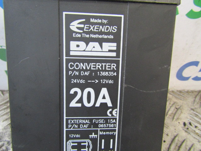 DAF XF 105 VOLTAGE DROPPER P/NO 1368354 - Ηλεκτρικό σύστημα για Φορτηγό: φωτογραφία 2 DAF XF 105 VOLTAGE DROPPER P/NO 1368354 - Ηλεκτρικό σύστημα για Φορτηγό: φωτογραφία 2