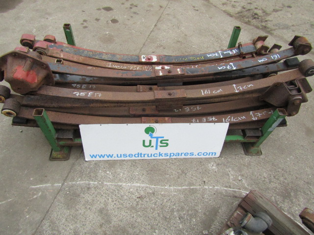 IVECO TECTOR 75E17 REAR 2 LEAF SPRINGS 161 X 7 CM - Ανάρτηση για Φορτηγό: φωτογραφία 2 IVECO TECTOR 75E17 REAR 2 LEAF SPRINGS 161 X 7 CM - Ανάρτηση για Φορτηγό: φωτογραφία 2